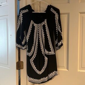 Zara Black Beaded Dress